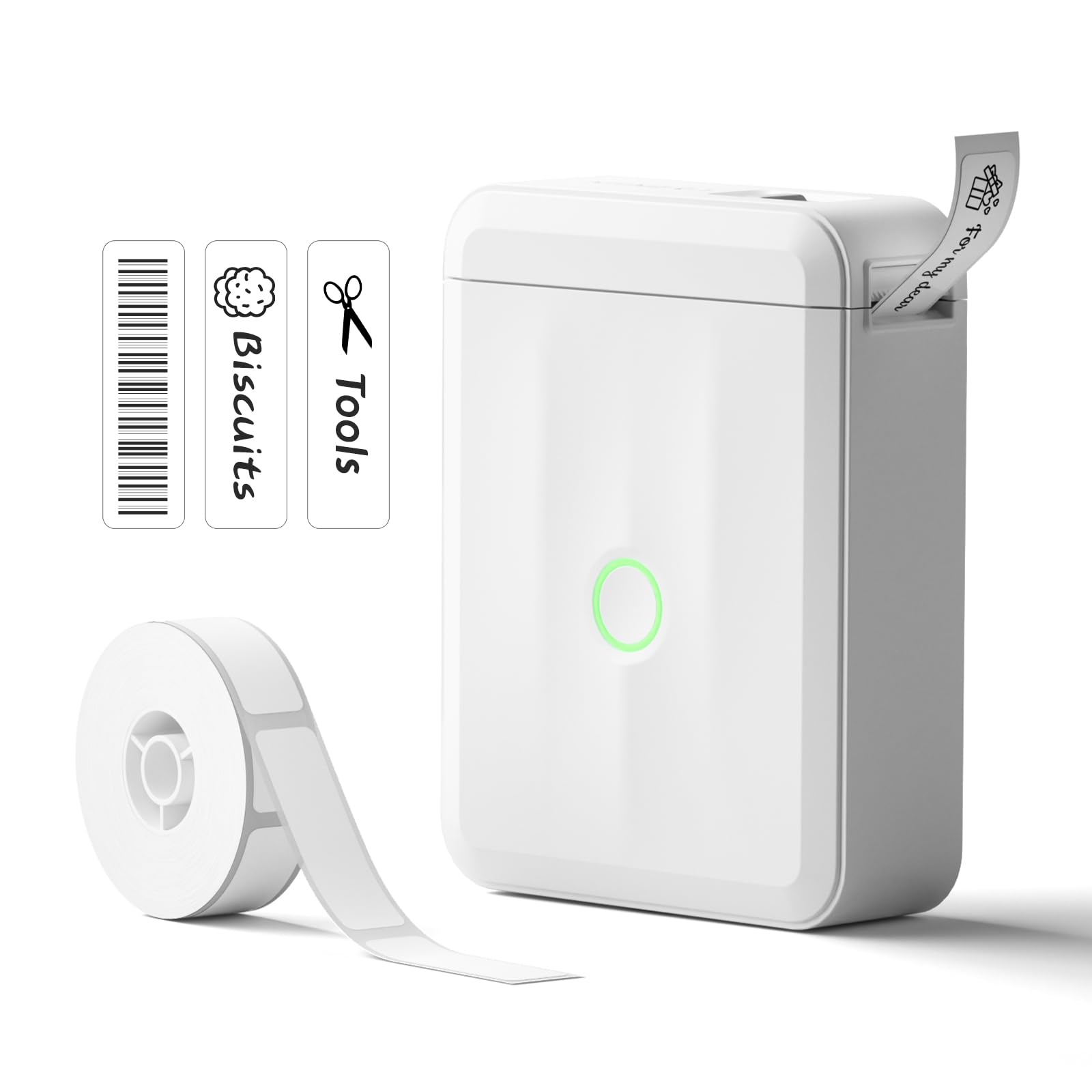 NIIMBOT D110 Mini Label Maker Machine, Bluetooth Thermal Label Printer | Inkless Sticker Printer - Sold by NIIMBOT / FBA