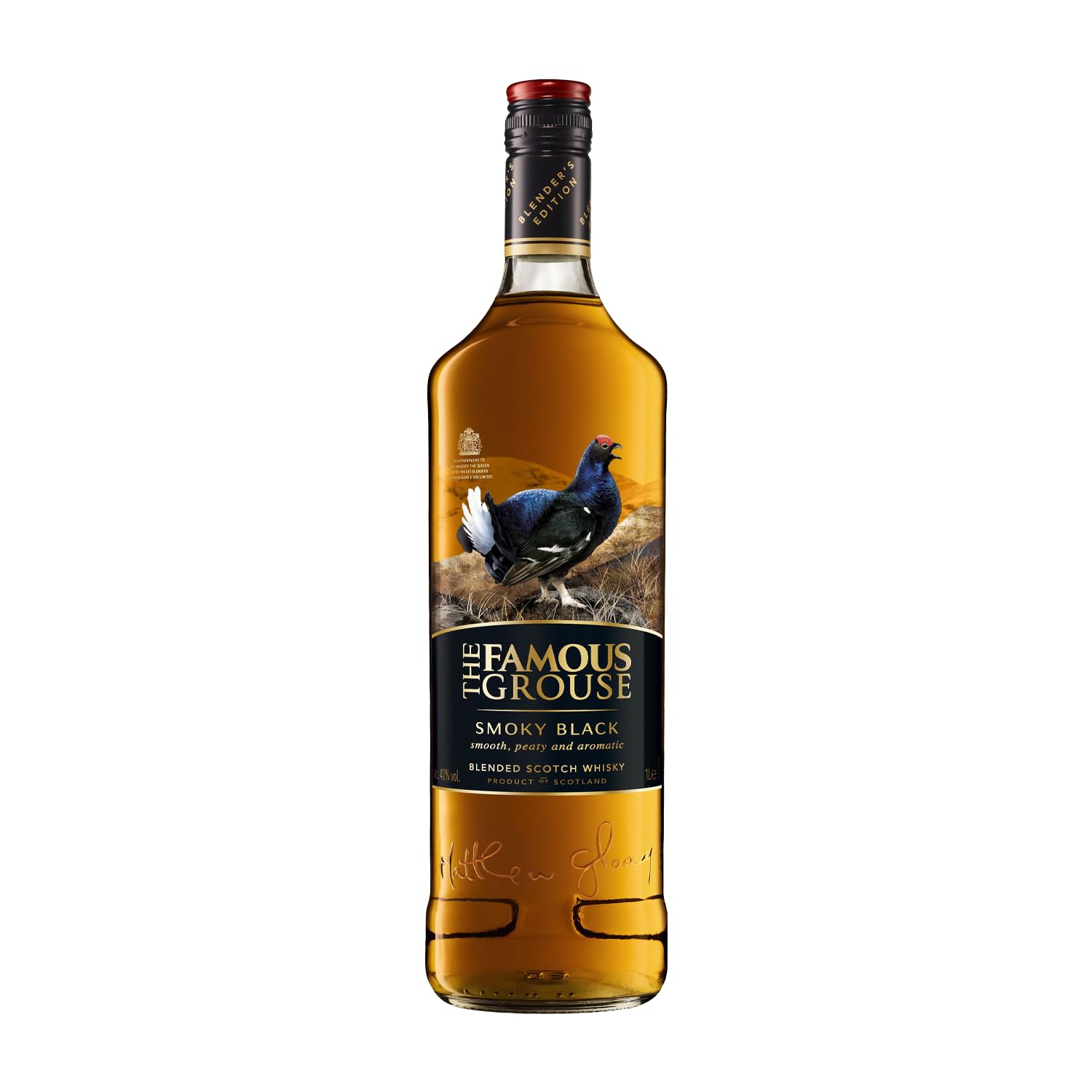 The Famous Grouse Smoky Black Blended Scotch Whisky, 70 cl - Sold by Amazon Fresh (Selected Areas)