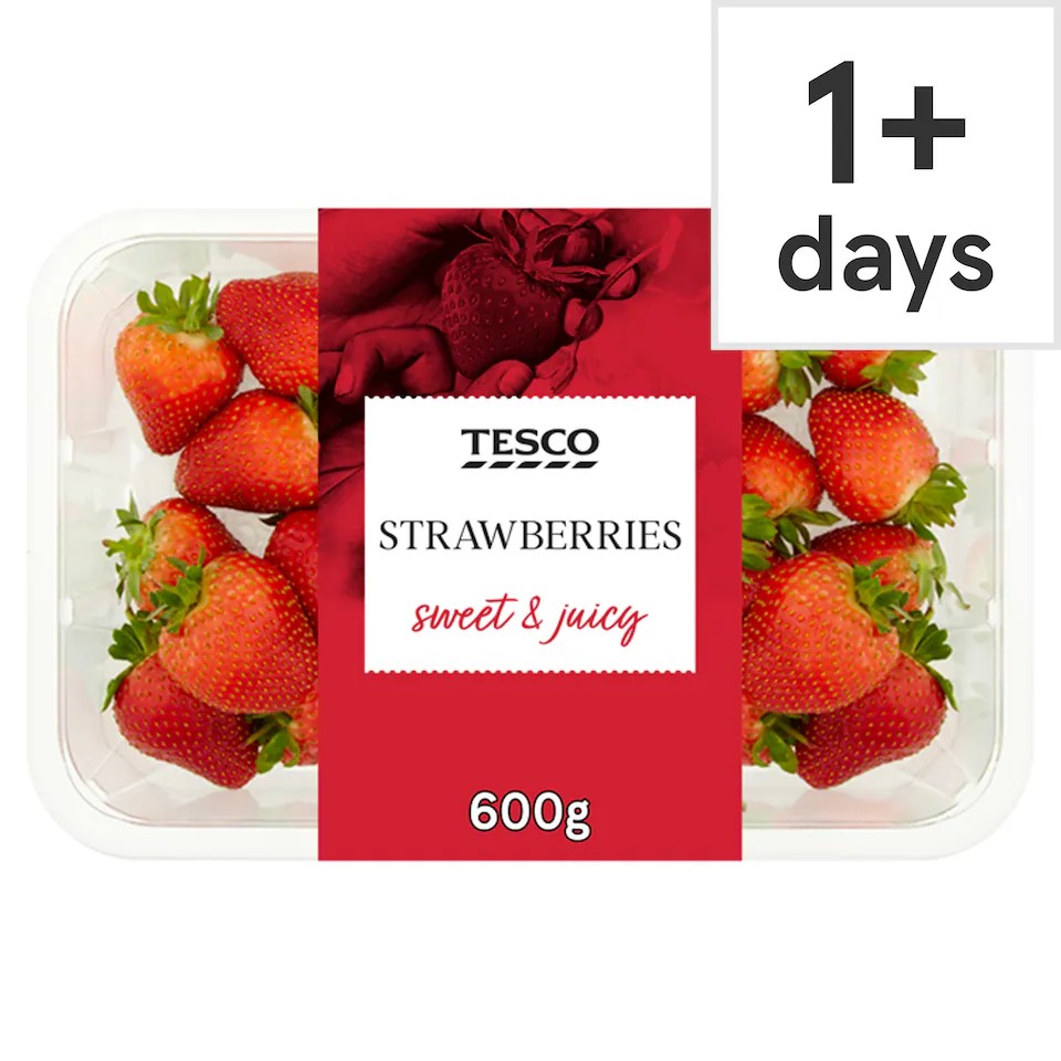 Tesco Strawberries 600G - Clubcard Price