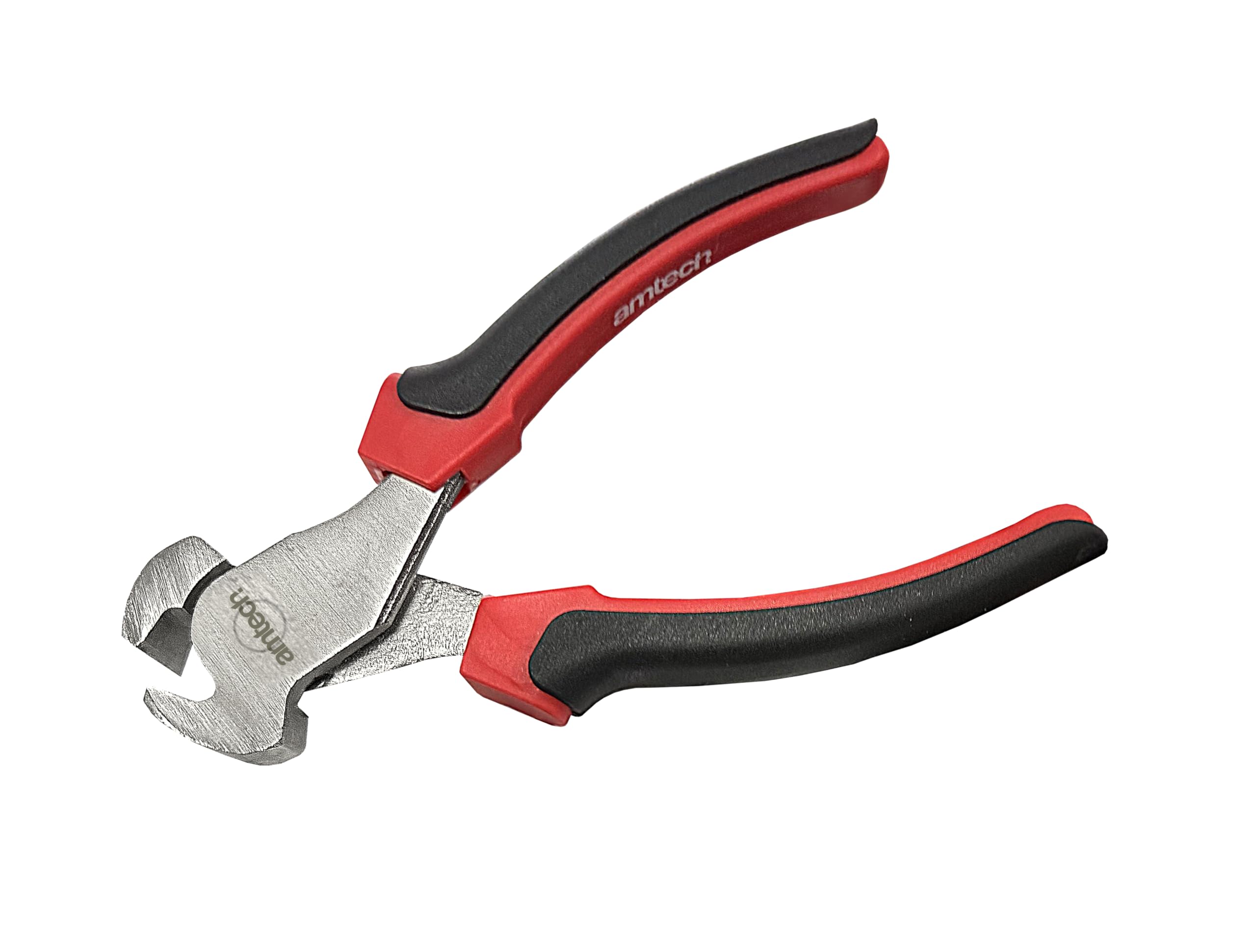 Amtech – 165mm End Cutting Pliers, Long-Handle Leverage for Easier Cuts, Drop-Forged Steel