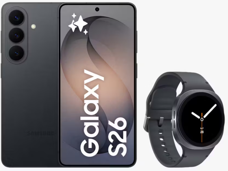 Samsung Galaxy S26 12GB 512GB 3 Colours 5G Smartphone + Claim Samsung Galaxy Watch8 Smart Watch (With Voucher)