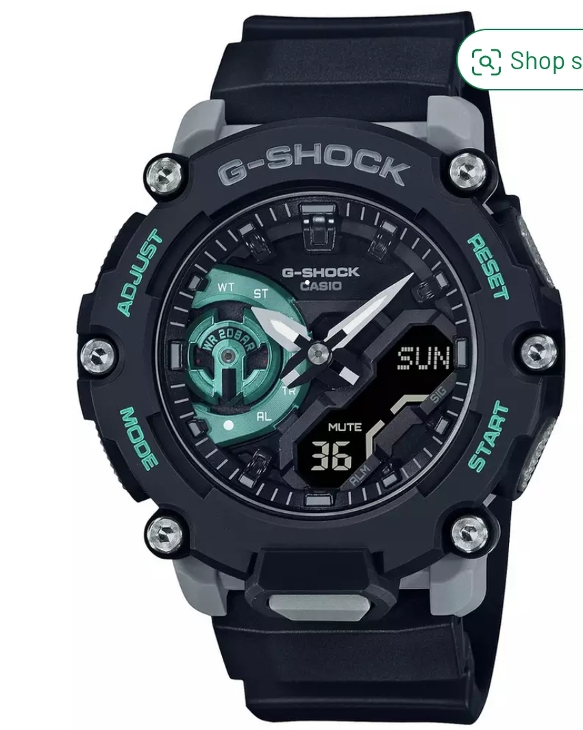 Casio G-SHOCK Men's Black Carbon Resin Strap Watch. Free C&C only limited locations